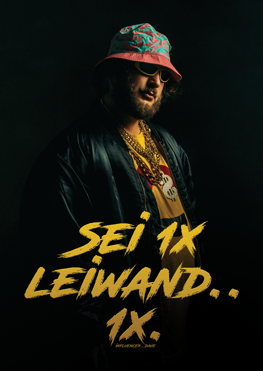 Dsigntes "Sei 1x mal Leiwand.. 1x" - Plakatino